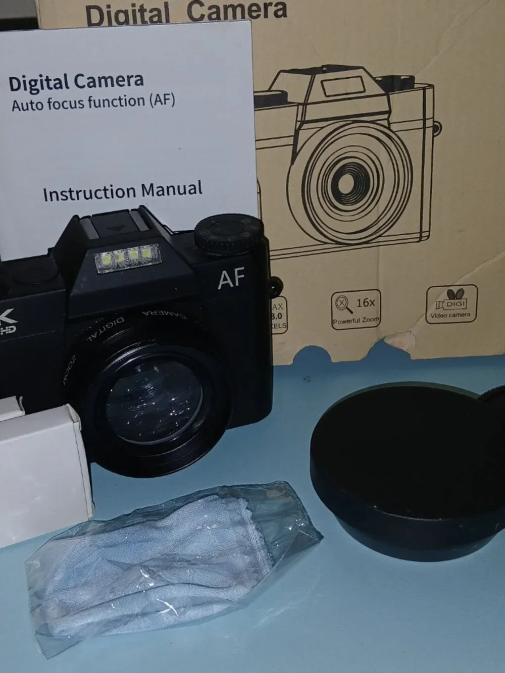 ✨ 4K Ultra HD Digital Vlogging Camera Bundle ✨